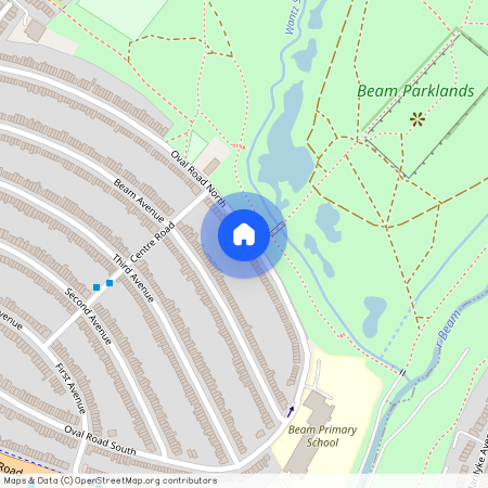 Oval Road North, Dagenham, Essex, RM10