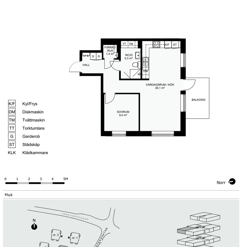 Stora Högestensgatan 7, Kalkbrottet - Foto 2