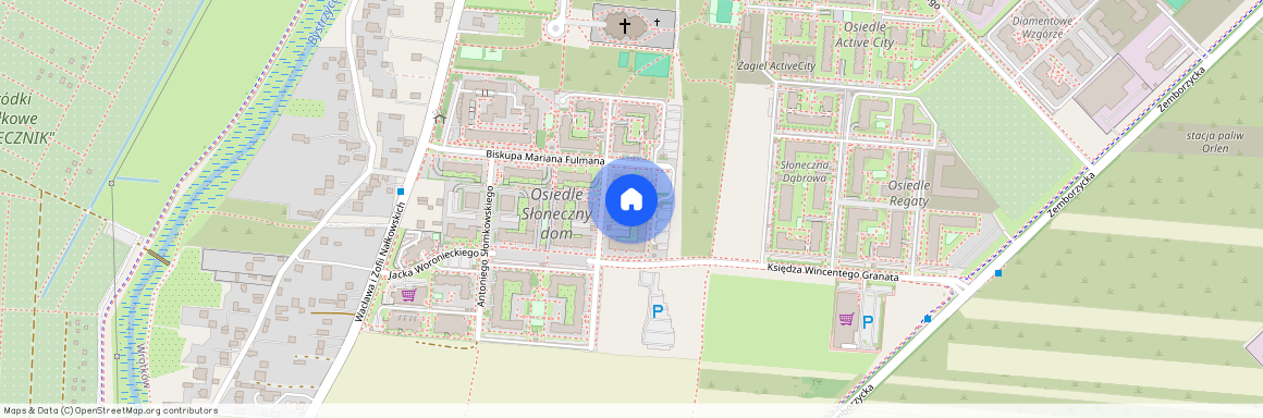 ul. Łukasza Rodakiewicza, Wrotków, Lublin, lubelskie