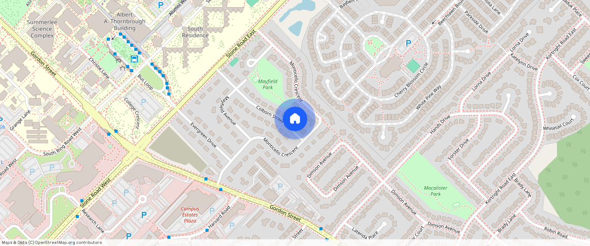 ** Colborn St, Guelph, ON, Canada