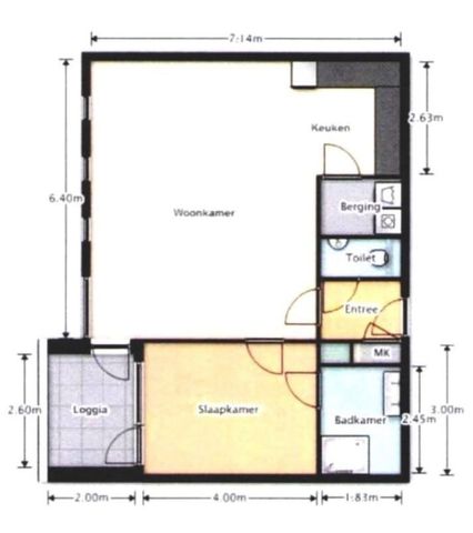 Te huur: Appartement Bernard de Wildestraat in Breda - Photo 3