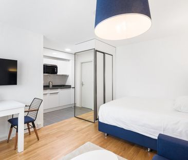 ✨ Studio Meublé Moderne à Louer à Lausanne - Sallaz – Emplacement I... - Photo 2