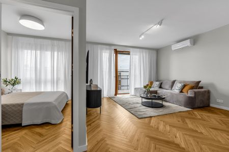 Nowoczesne mieszkanie 48 m2, Handelsmana, Wilanów. - Фото 4