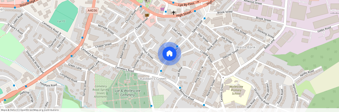 Cross Walks Road, Stourbridge