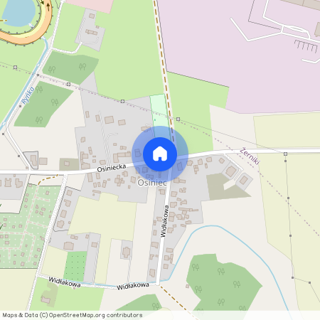 ul. Osiniecka, Osiniec, Fabryczna, Wrocław, dolnośląskie