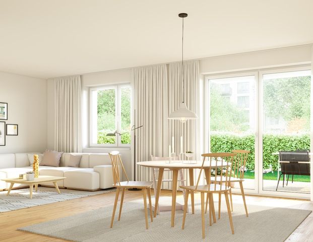 Eigene Terrasse ! Toll geschnittene 2 Zimmer-Wohnung // EG Whg.3 - Photo 1