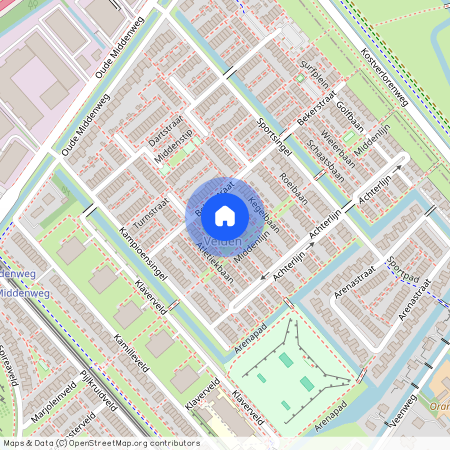 De Velden, 2492 WN, Kaatsbaan, Den Haag