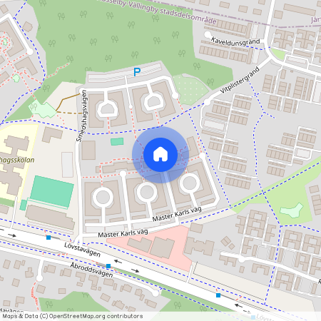 Mäster Karls väg 31, Villastaden