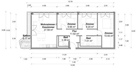 Großzügige 4 Zimmer Wohnung mit ca. 87m², EBK und Balkon in Berlin-Mitte! - Foto 2