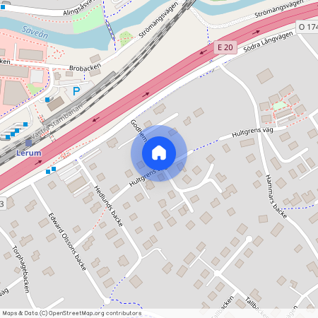 Godhemsbacken, Lerum