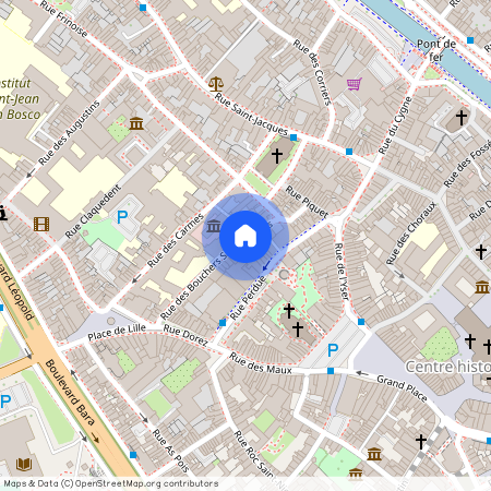 RUE DES BOUCHERS SAINT-JACQUES 10 / 3 TOURNAI, 7500