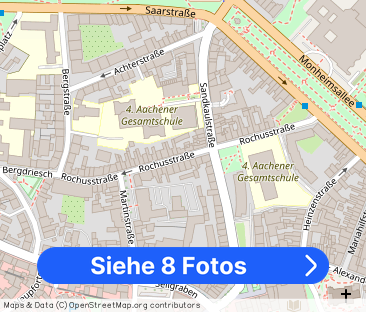 Renovierte 2 Zimmer-Wohnung mit zwei Balkons in Aachen-City - Foto 1