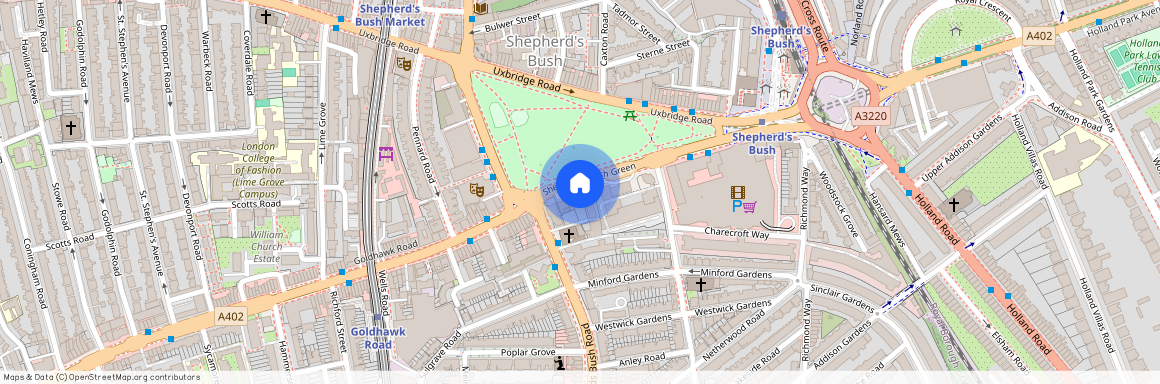 Shepherds Bush Green, W12 8PY, London