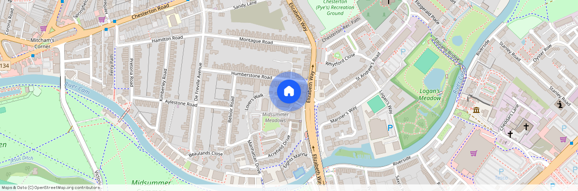 Lovers Walk, Cambridge CB4