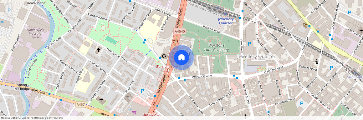 Warstone Lane, Jewellery Quarter, Birmingham, B18