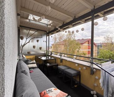Wohnen über den Dächern – 2-Zimmer DACHGESCHOSSWOHNUNG mit großzügi... - Foto 3