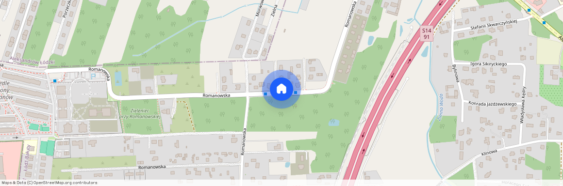 ul. Romanowska, Romanów, Bałuty, Łódź, łódzkie