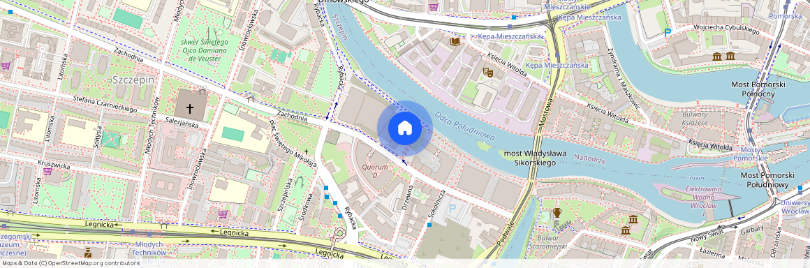 ul. gen. Władysława Sikorskiego, Szczepin, Stare Miasto, Wrocław, dolnośląskie