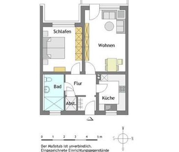 2-Zimmer-Wohnung in Mülheim-Dümpten mit Wohnberechtigungsschein - Foto 1