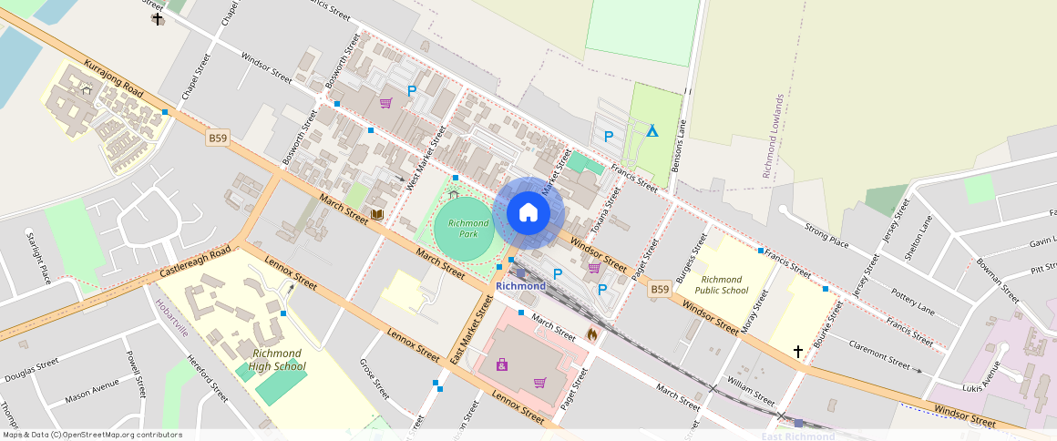 Brunswick Heads, Richmond