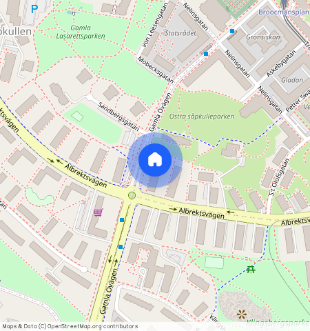 Albrektsvägen 120 D, Såpkullen