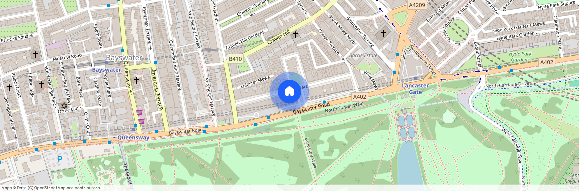 Barrie House, Lancaster Gate, Hyde, W2