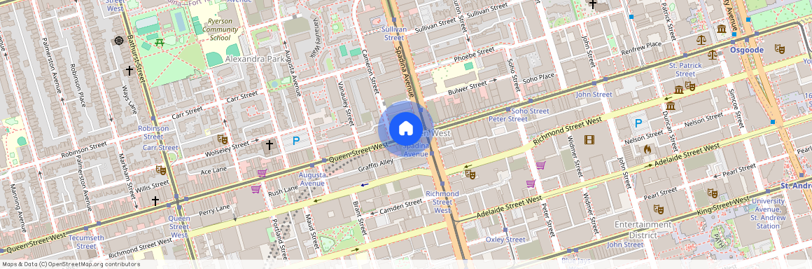 Queen Street West, Toronto, ON M5V 2A6