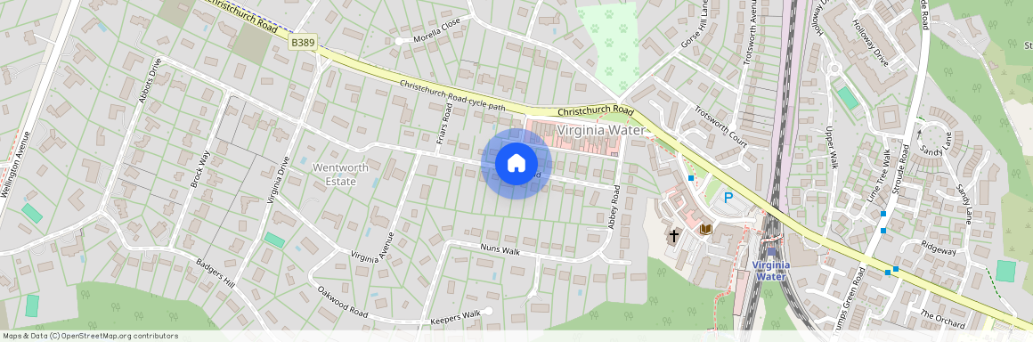 Monks Road, Virginia Water, Surrey, GU25