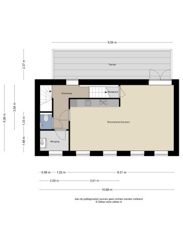 Appartement te huur: Tolberterstraat 1-F 9351 BA Leek - Foto 4
