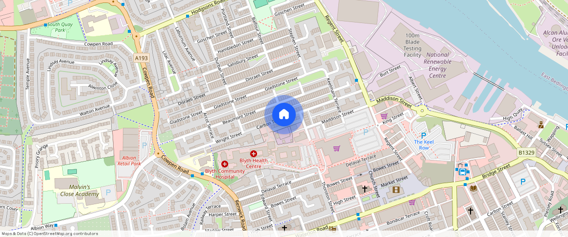 Darras Court, Wright Street, Blyth