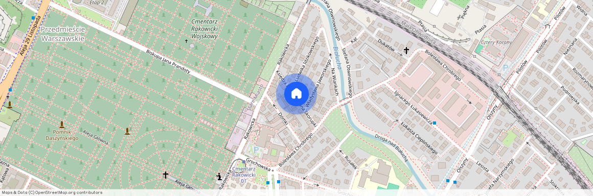 ul. ks. Ignacego Jana Skorupki, Osiedle Oficerskie, Grzegórzki, Kraków, małopolskie