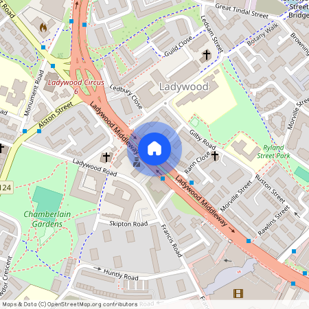 Ladywood Middleway, Birmingham, B16