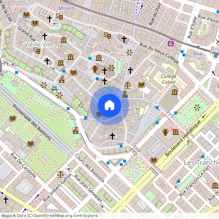 1204, Genf, Place Du Bourg-De-Four