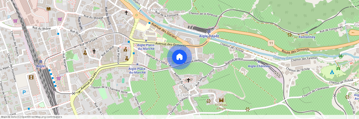 Av. de Veillon 1A, 1860 Aigle