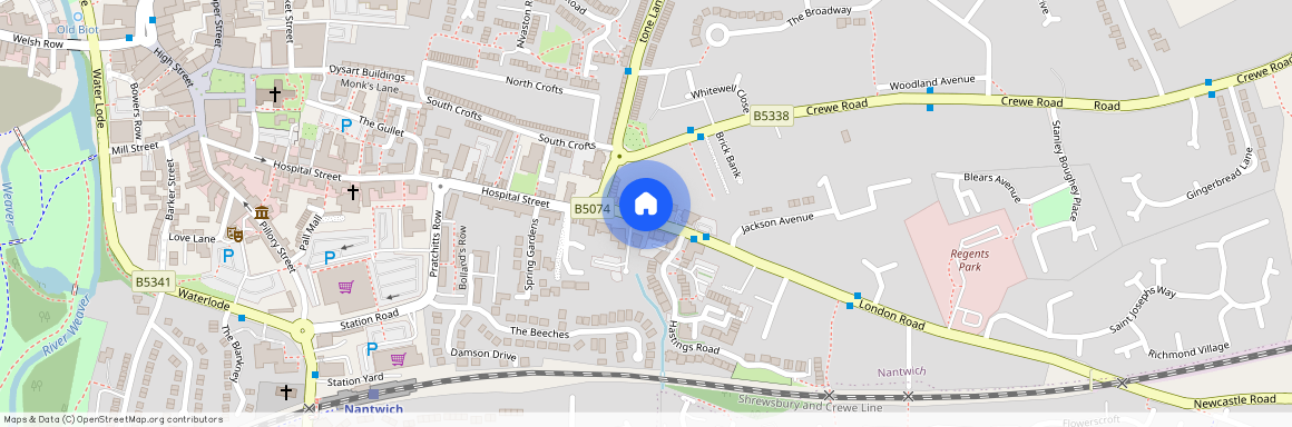 London Road, Nantwich, Cheshire, CW5 6LJ