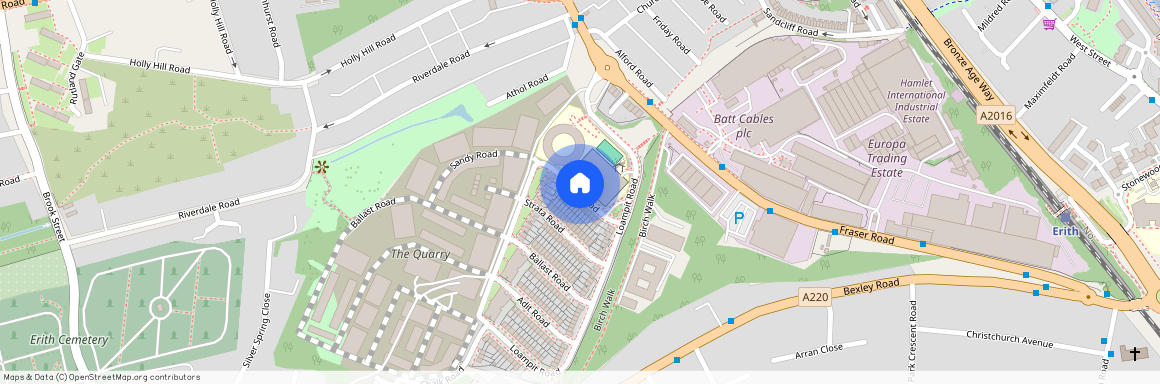 Sandy Road . The Quarry, London, DA8