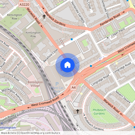 Shaftesbury Place, 135 Warwick Road, London, W14