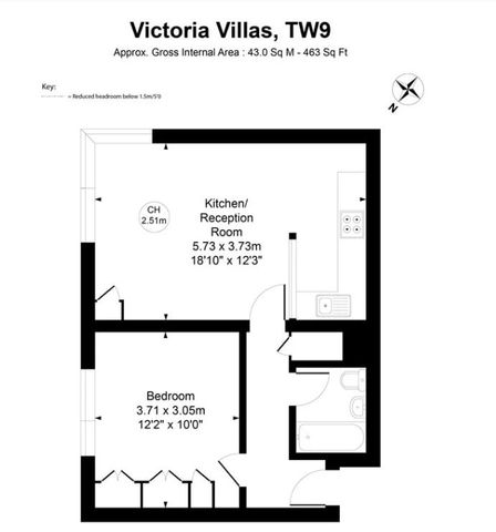 1 Bed Flat, Sovereign Court, TW9 - Photo 5