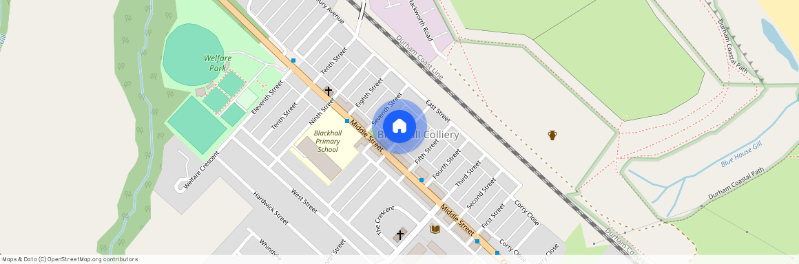 Blackhall Colliery TS27