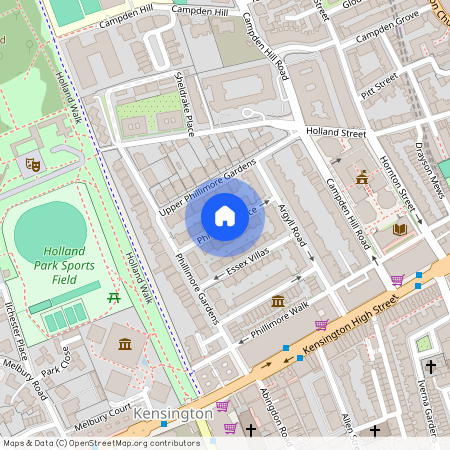 Phillimore Place, Kensington, W8, London