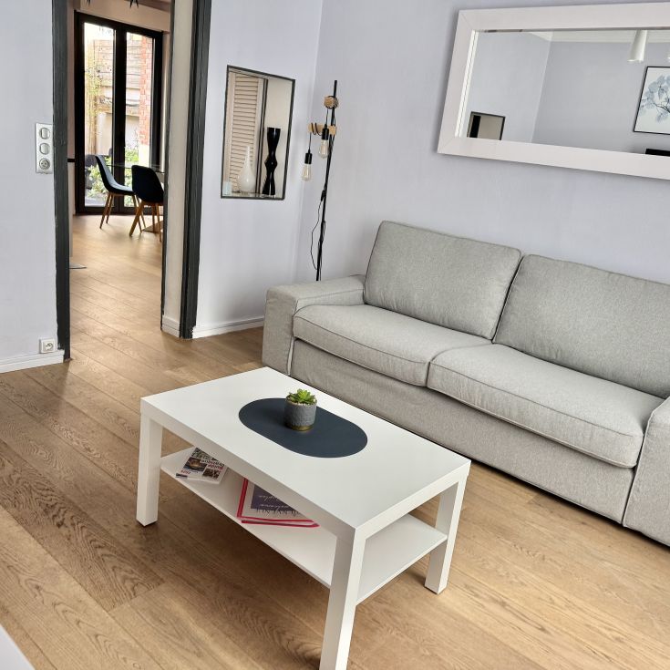 LOCATION MEUBLÉE - MAISONS ALFORT - 4/5 PIECES DUPLEX AVEC COUR PRIVATIVE - Photo 1