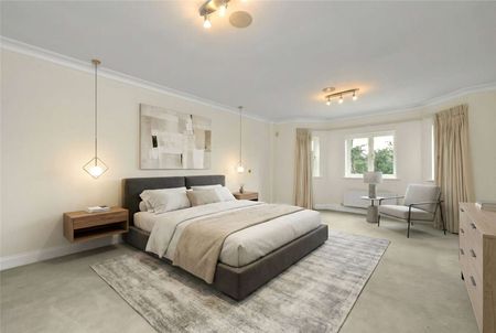 Situated in grounds of just over half an acre and located in one of Esher's most sought after private roads close to High Street. - Photo 3