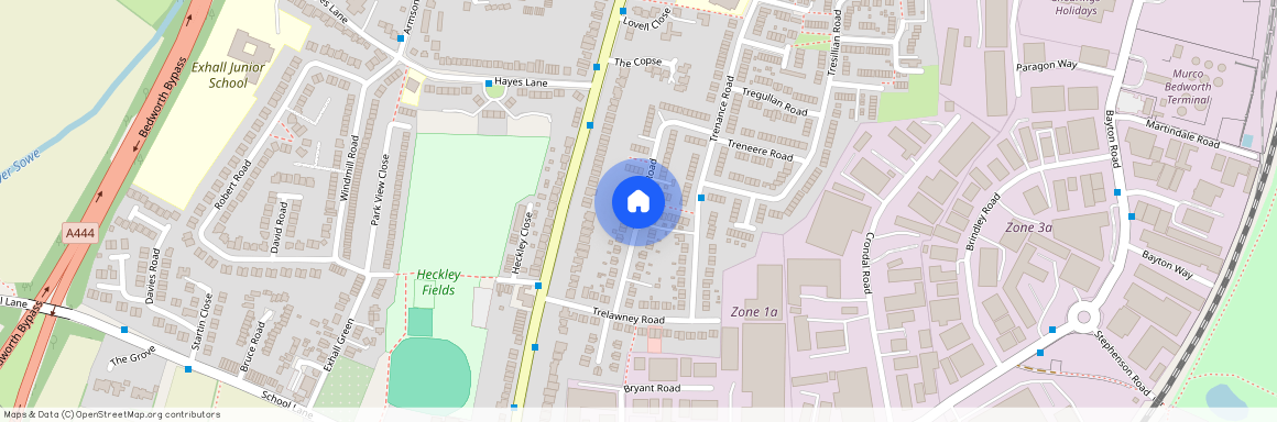 Tregorrick Road, Exhall, CV7