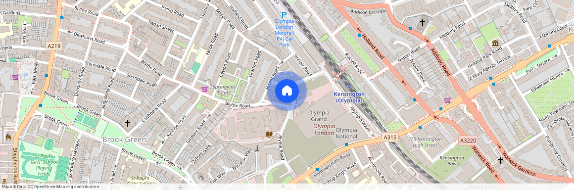 Flat, Beaconsfield Terrace Rd, London W14