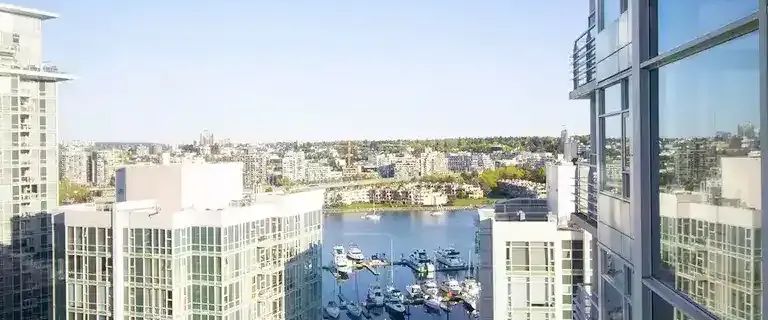 Yaletown Waterfront Living! Water Views, Parking | 198 Aquarius Mews, Vancouver - Photo 1