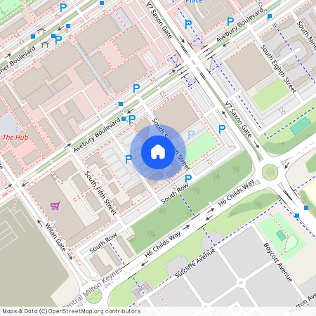 South Seventh Street, Milton Keynes, Buckinghamshire, MK9