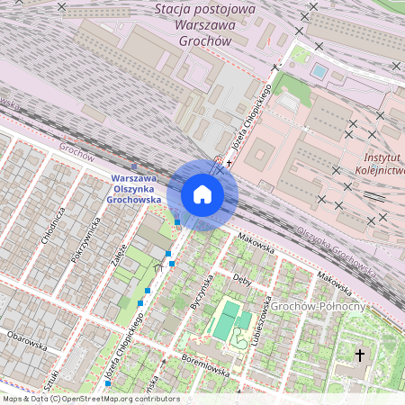 ul. Józefa Chłopickiego, Grochów, Praga-Południe, Warszawa, mazowieckie