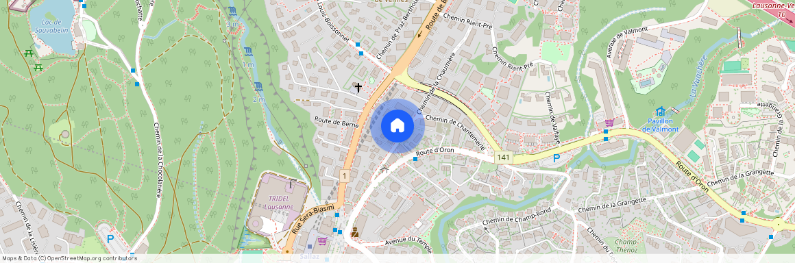 Ch. de Chantemerle 13 ter, 1010 Lausanne