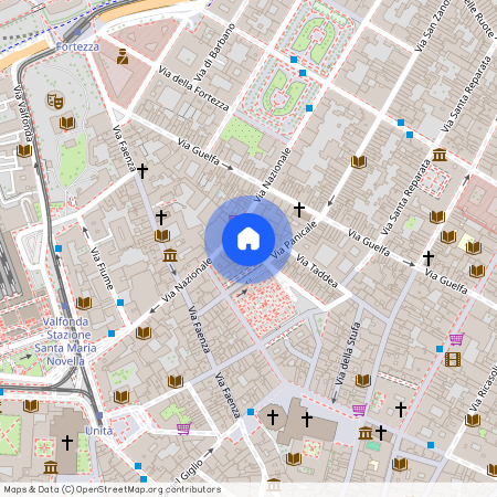 Via Chiara, Florence, Tuscany 50123