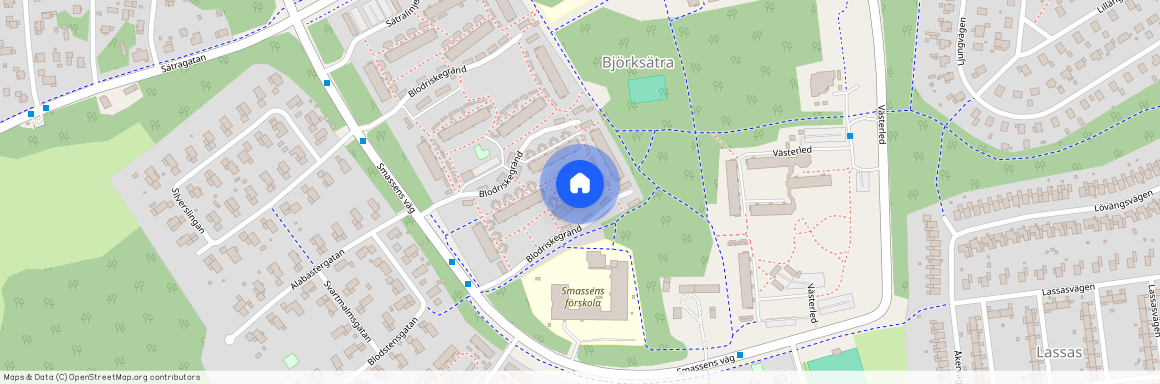 Björksätra, Sandviken, Gävleborg, Blodriskegränd 15 B